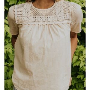 ROOLEE Harmony Crochet Blouse